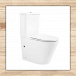 Durable Back-to-Wall Toilet Suite for Minimalist Look