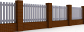 Plastic Plicket Fences Reinforce Boundaries With Real Strength