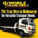 Tilt Tray Hire in Melbourne for Versatile Transport Needs